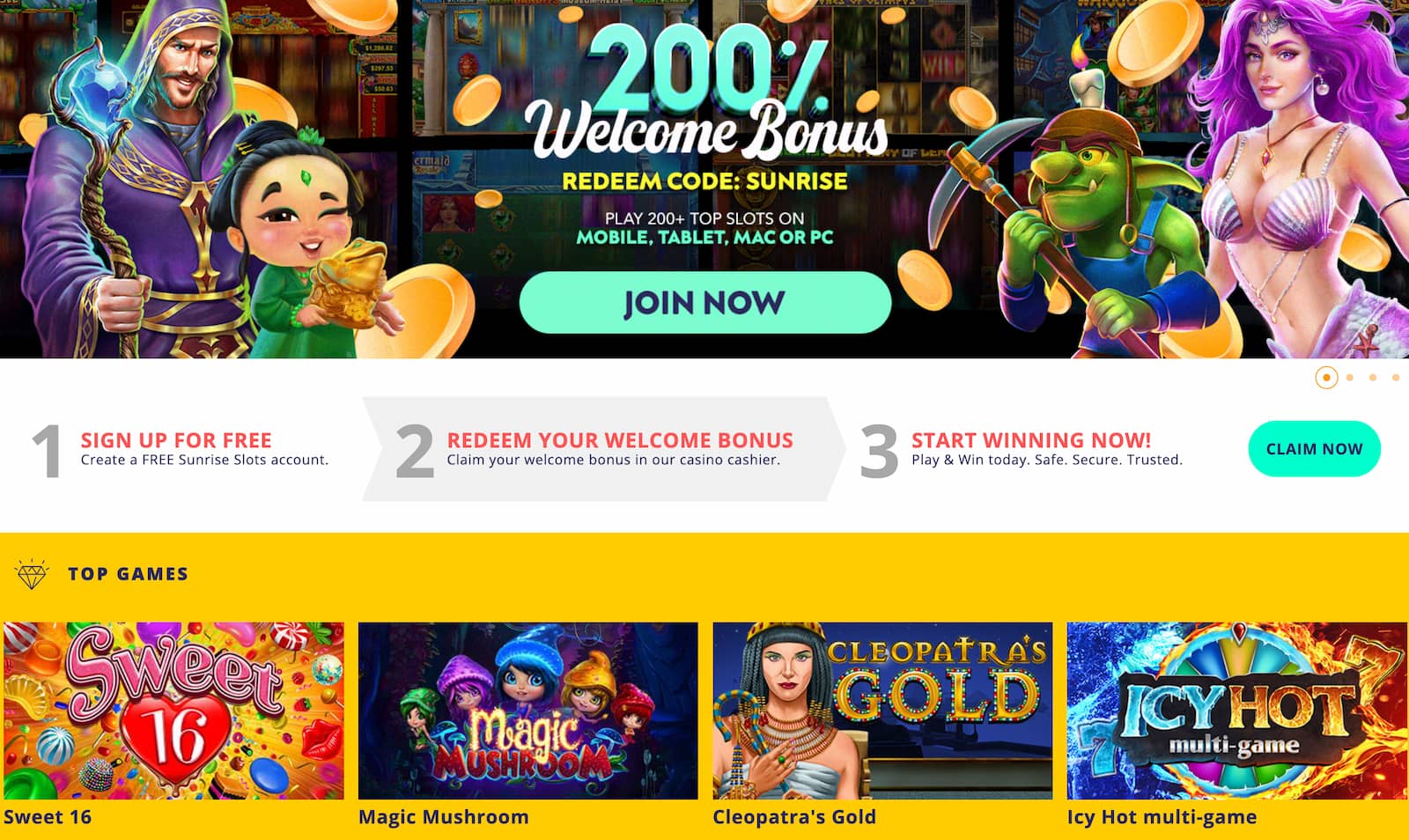 Sunrise Slots Casino
